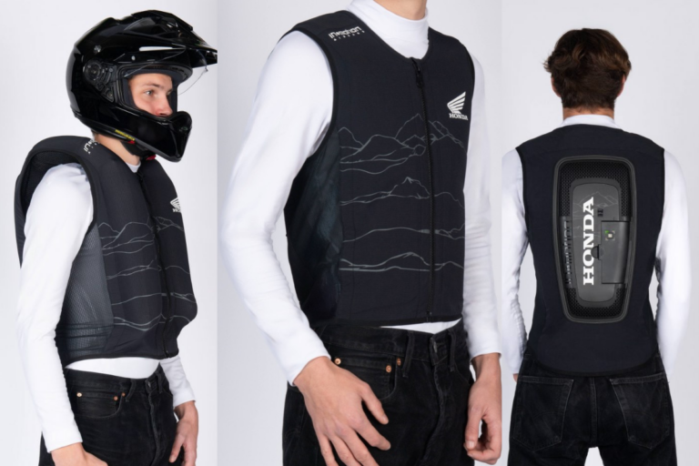 gilet airbag honda transformer securite