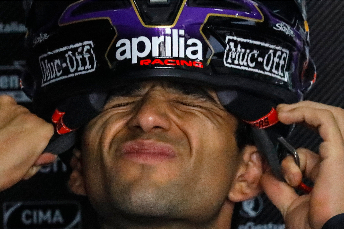 Jorge Martín blessé