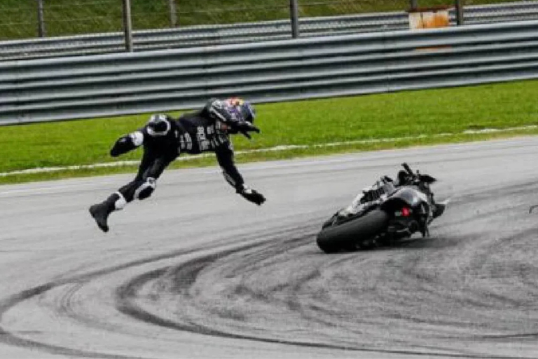 Jorge Martin accidenté