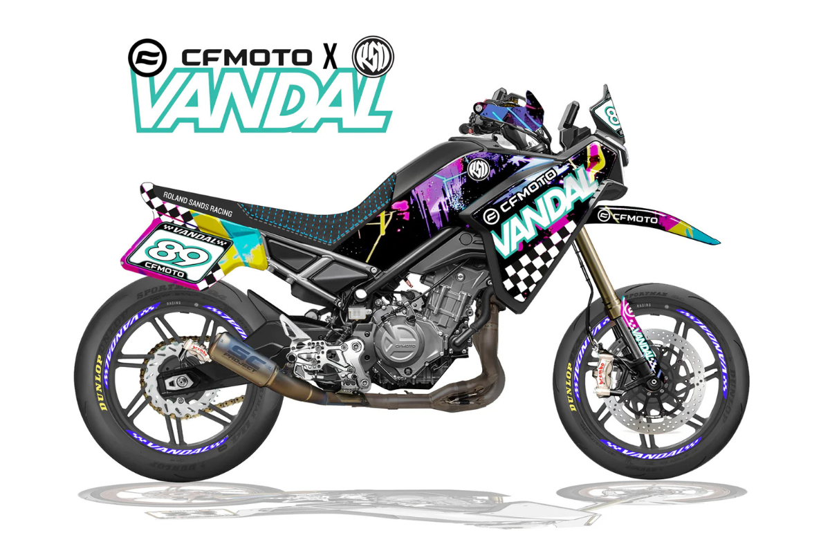 Roland Sands Design et CFMoto Tha Vandal