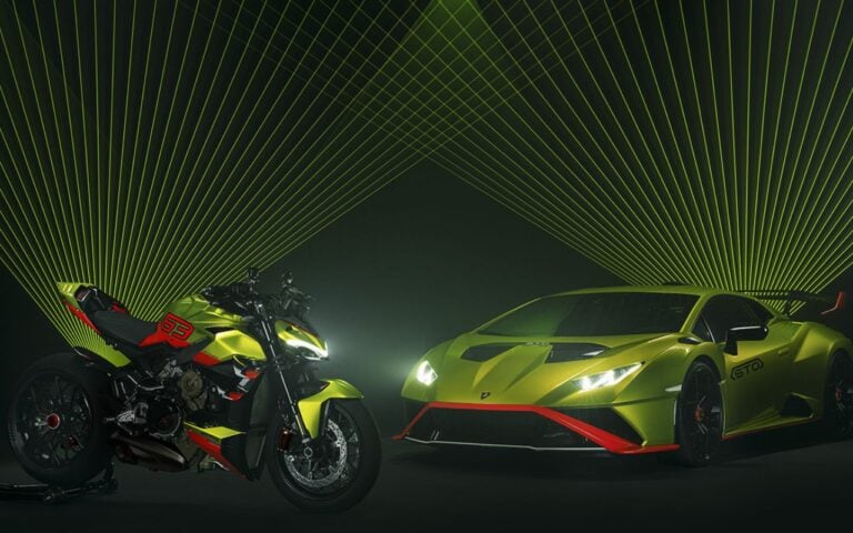 Ducati Diavel 1260 Lamborghini sera présentée au Milano Design Week le 9 avril 2025