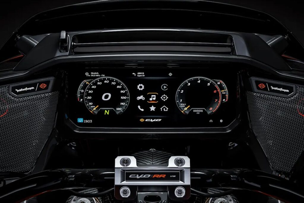 Harley Davidson - CVO Road Glide RR - compteurs