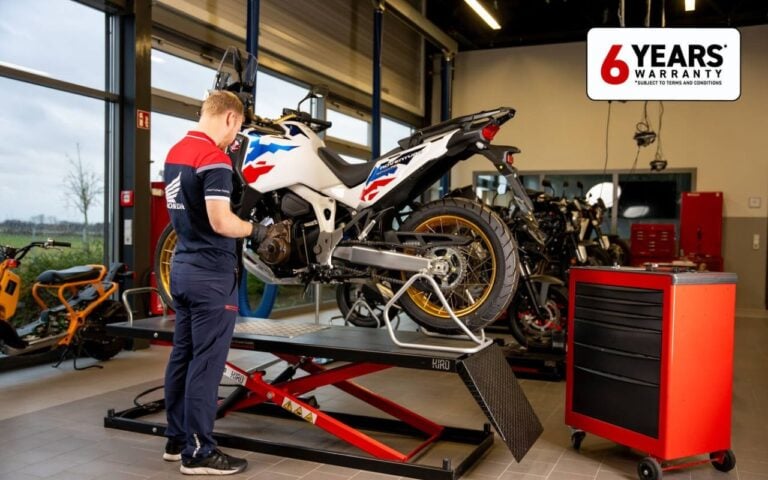 Jusqu’à six ans de garantie sur tous les modèles Honda immatriculés enfin une extension qui ne prend pas les motards pour des enfants