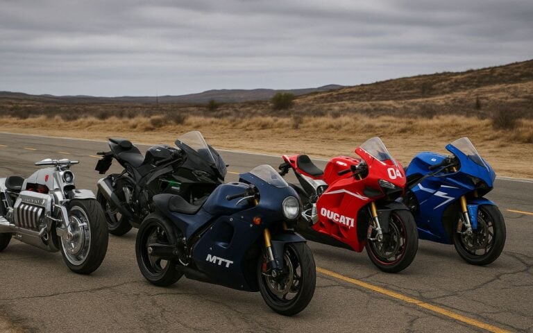 Les 5 motos les plus rapides du monde en 2025
