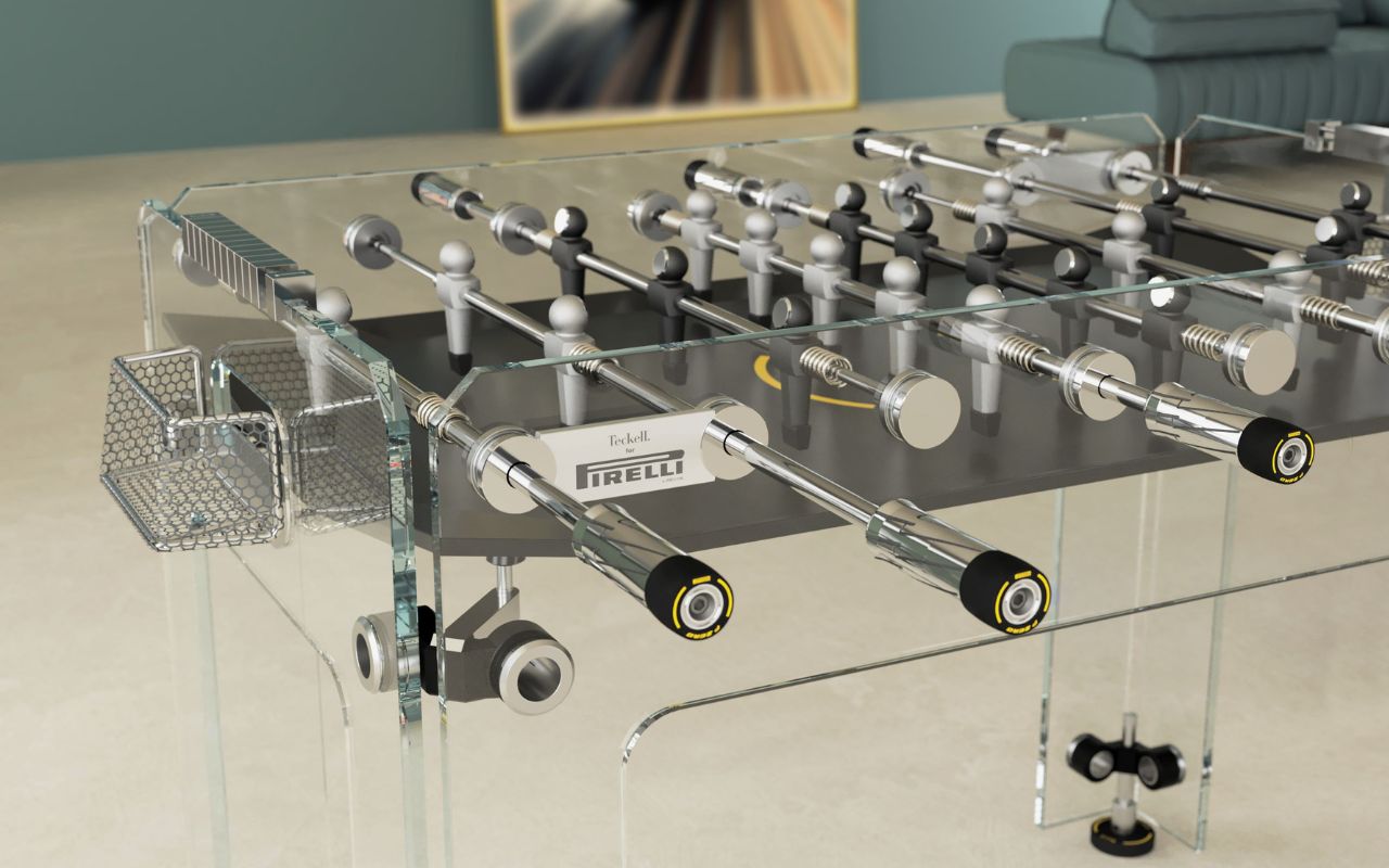 Pirelli x Teckell la table de baby-foot la plus folle jamais conçue