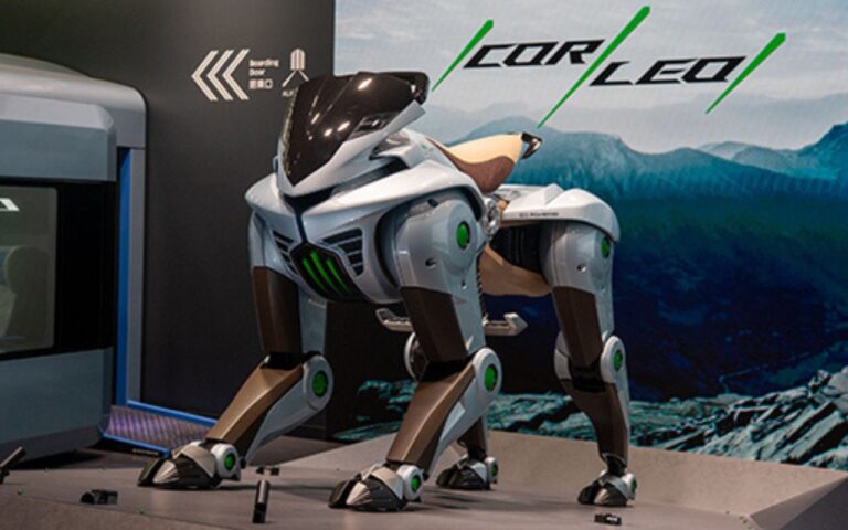 kawasaki dévoile le corleo, une moto à quatre pattes motorisées à l'hydrogène