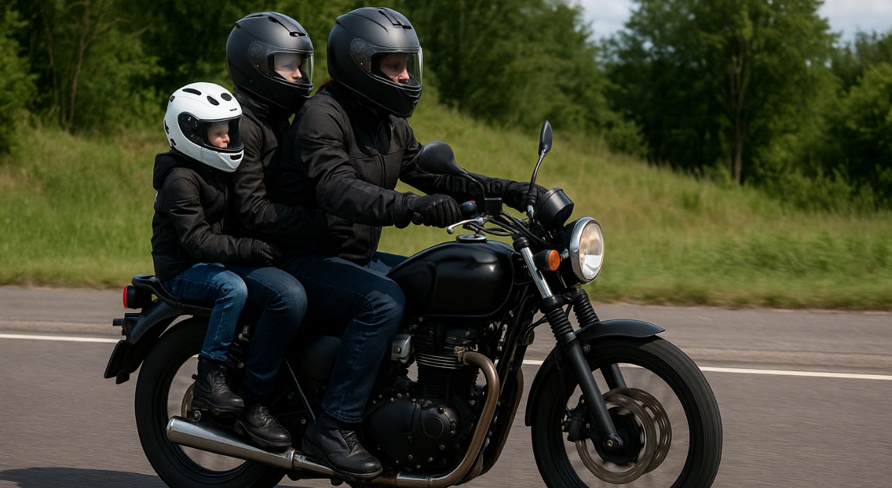 Transporter un passager adulte ou enfant à moto Ce que dit vraiment la loi