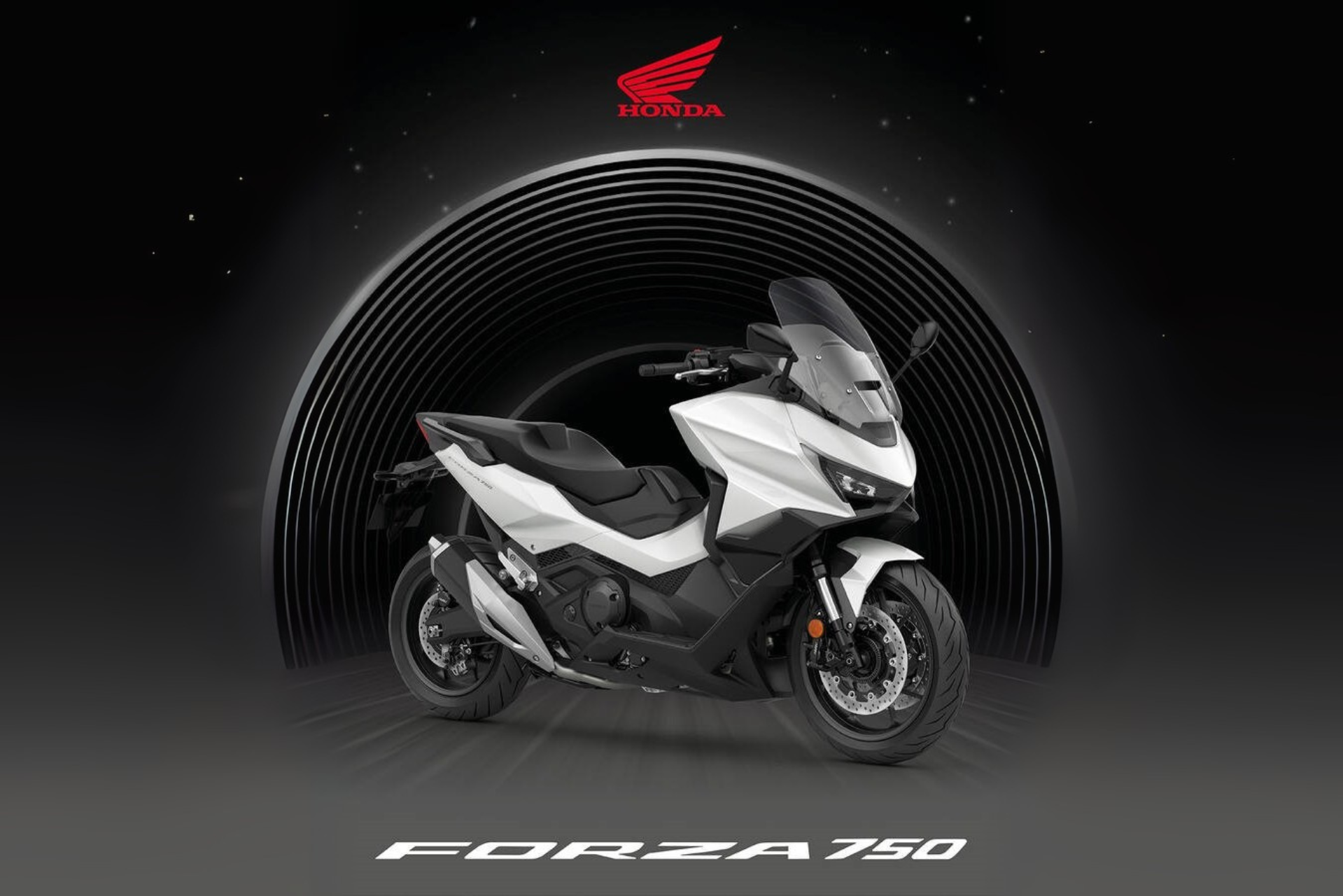 forza 750 adopte un élégant coloris blanc perle en 2026
