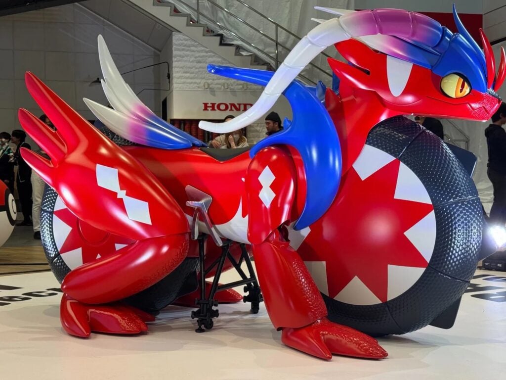 la moto pokémon de honda va être officiellement dévoilée au public ce weekend pendant le motogp du japon 2