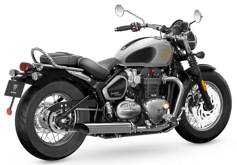 vous voulez roulez « old school » alors si vous avez 15 000 € sous la main la triumph speedmaster est faite pour vous avec son look rétro 13