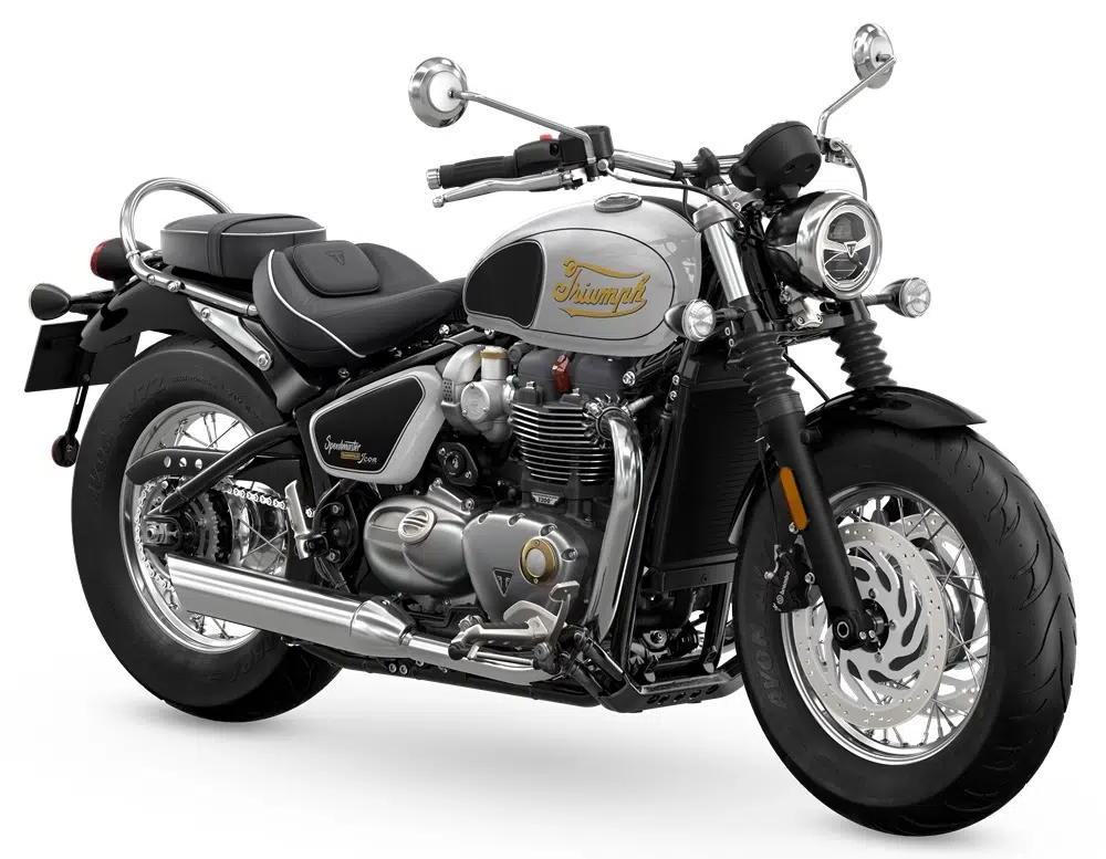 vous voulez roulez « old school » alors si vous avez 15 000 € sous la main la triumph speedmaster est faite pour vous avec son look rétro 6