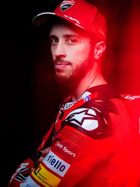 andrea dovizioso motogp portrait