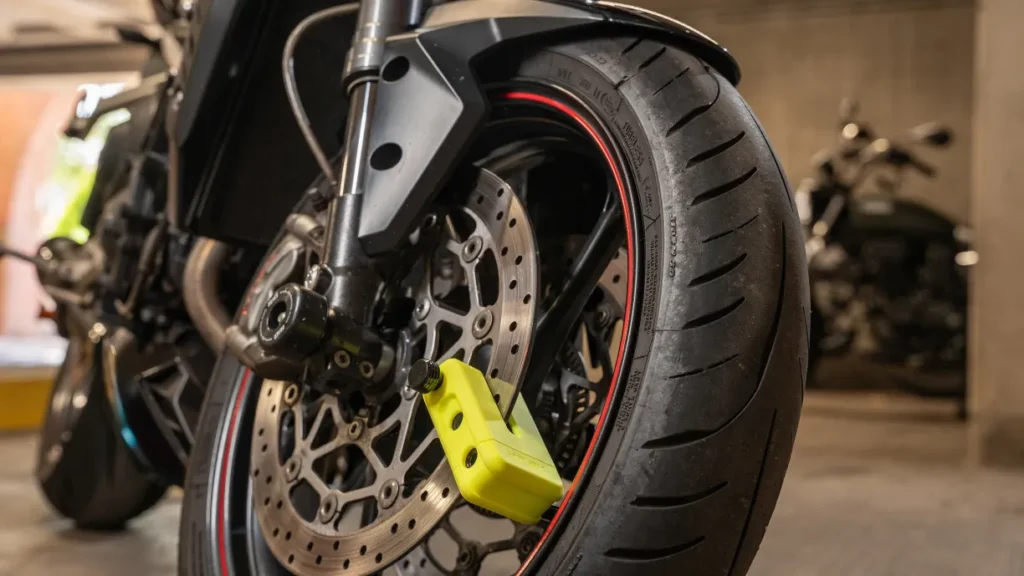 antivol moto ce nouveau modèle résiste aux attaques les plus violentes, même à la meuleuse 4