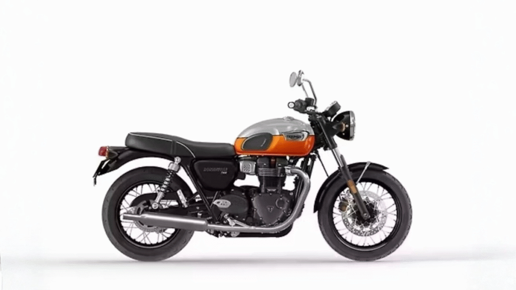 la légendaire bonneville bientôt en version 350 cm³ triumph préparerait un retour aux sources plus accessible 7