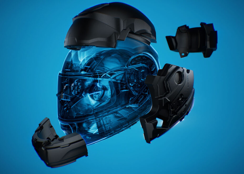 les motards attendaient cette sécurité ce casque connecté signé cardo promet un son de concert, une annulation de bruit et une alerte automatique en cas de chute 2