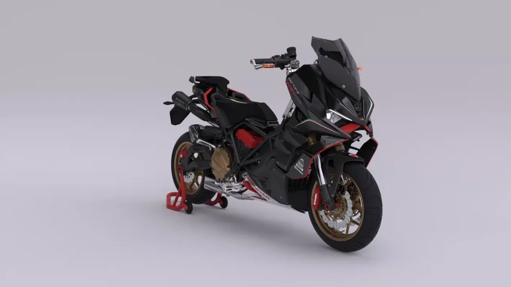 personne n’avait osé ce design italjet relance son dragster dans une version 700 cm³ hallucinante 8