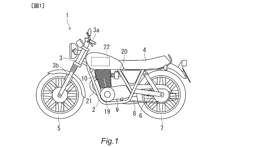 un moteur « qui n’existe pas » ! yamaha dépose un brevet pour un moteur factice destiné à convaincre les motards récalcitrants de passer aux motos électriques 3