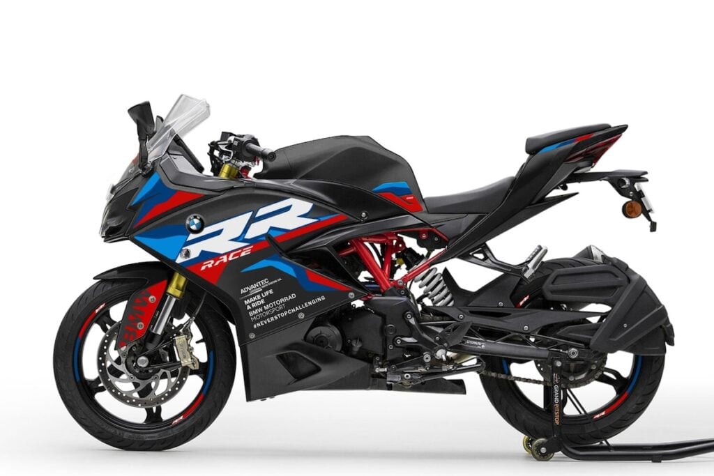 un simple 310 cm³, mais déjà une légende bmw ose la série limitée façon motogp miniature 3