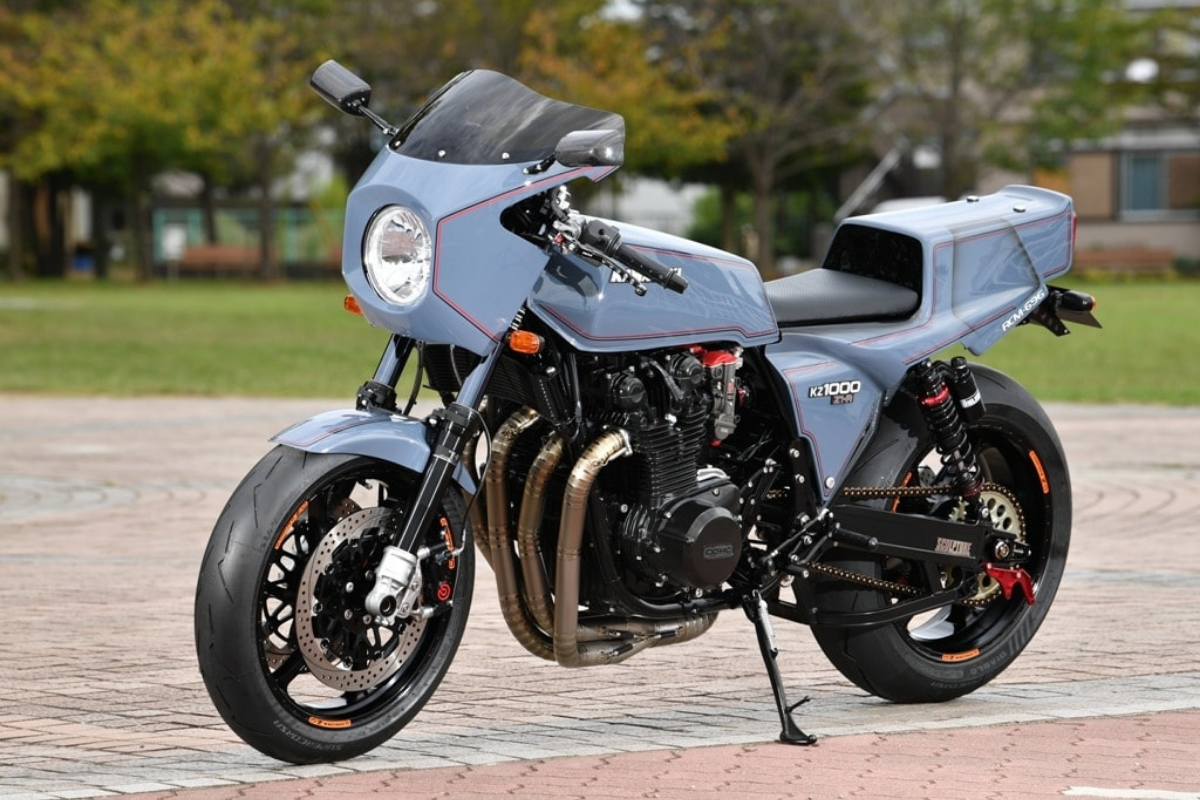 cet artisan japonais transforme une kawasaki z1 r en bijou mécanique qui surclasse toutes les motos actuelles