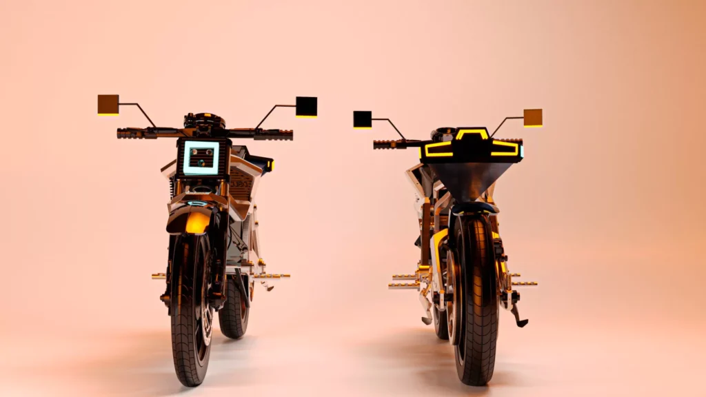 cette moto se recharge sans prise des “ailes” solaires se déploient autour d’elle et la transforment en mini centrale autonome 4