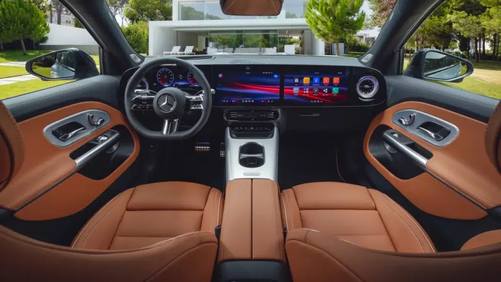 le futur du suv familial est là mercedes glb 2026 en met plein la vue avec ses technologies xxl 17