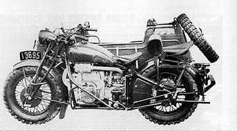 side cars militaires de fn et gillet