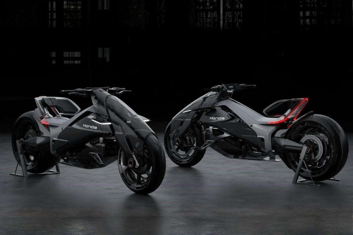 honda lance un pavé dans la mare avec cette moto électrique expérimentale qui veut changer la façon dont le pilote ressent chaque virage