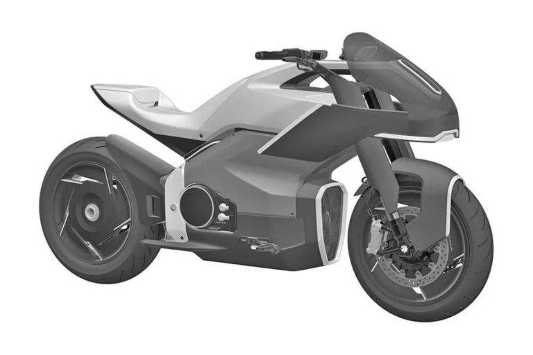 honda vient de breveter la moto la plus bizarre de son histoire un vaisseau spatial électrique sans moteur visible qui en dit long sur sa stratégie secrète en chine