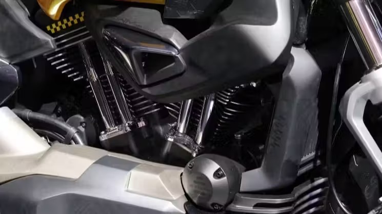 sous ses airs de film de science fiction, ce cruiser chinois cache peut être la prochaine moto de série la plus radicale 4