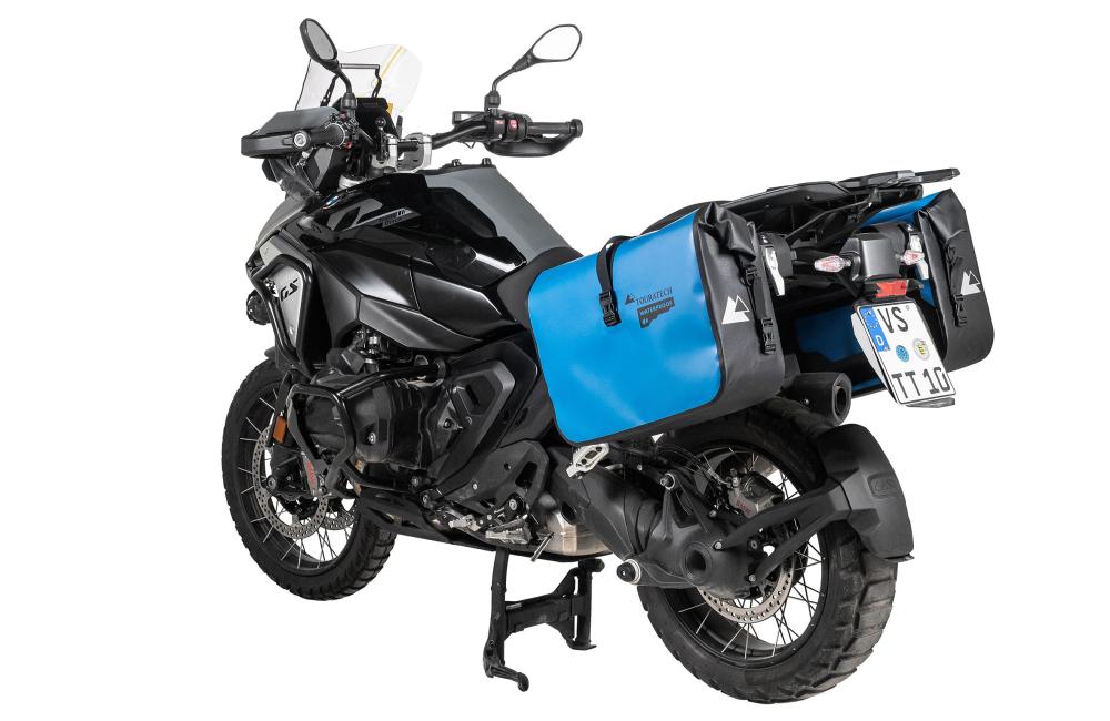 cette bmw r1300 gs équipée du nouveau kit touratech peut passer du quotidien au raid au bout du monde en quelques secondes, sans changer de valises 5