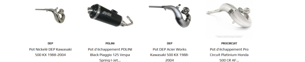 pot échappement 3as acing