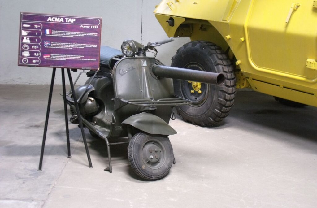 cette vespa avec un bazooka a littéralement sauvé piaggio de la faillite et elle a changé la vie des soldats français 8
