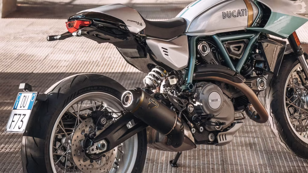ducati fête ses 100 ans avec une bombe néo rétro cette « formula 73 » numérotée à 873 exemplaires va rendre dingues les fans de la 750 imola 8