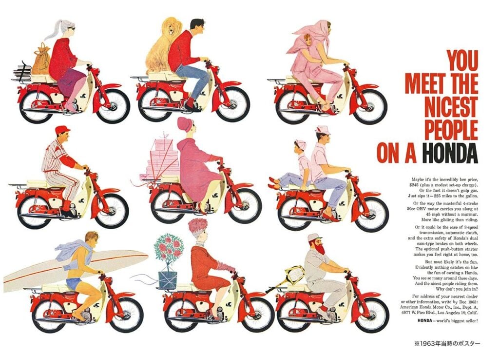 la moto la plus vendue de l’histoire s’appelle honda super cub, et son record écrase même celui des voitures les plus célèbres 1