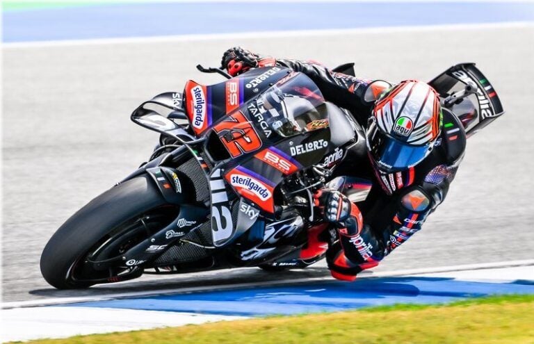 marco bezzecchi motogp 2026 thailande buriram pre tests