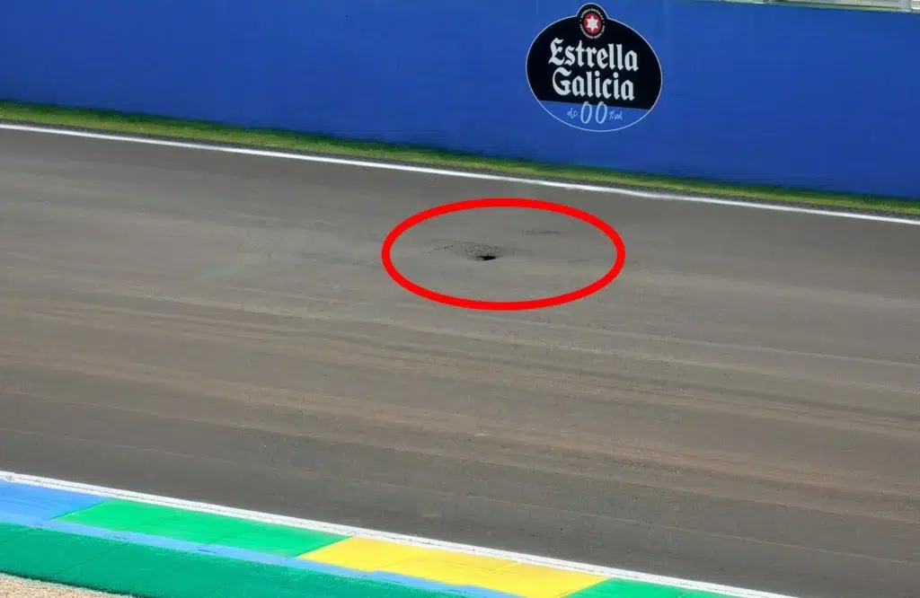 motogp brésil un égout vieux non documenté a failli ruiner le gp de goiana forçant dorna à raccourcir la course à 23 tours devant 148 384 spectateurs 1