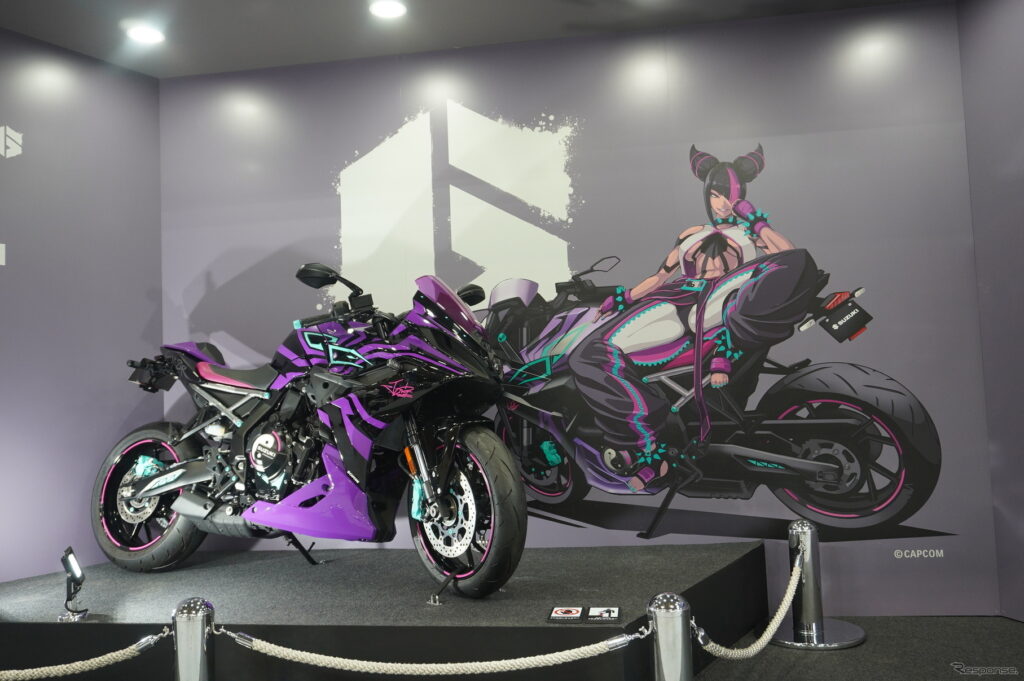 suzuki transforme la hayabusa en arme de street fighter 6 la moto officielle de juri qui va enflammer la capcom cup 12 3