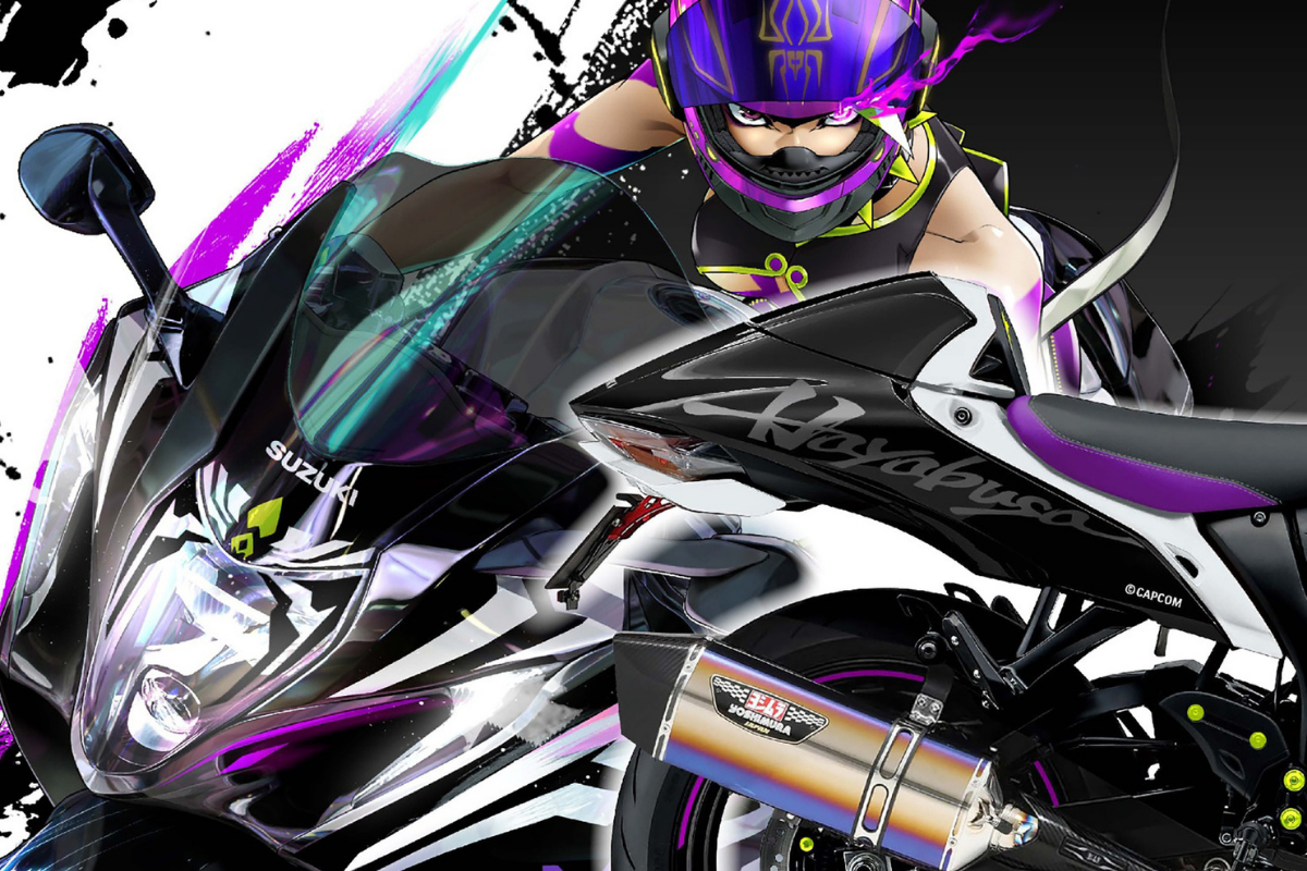 suzuki transforme la hayabusa en arme de street fighter 6 la moto officielle de juri qui va enflammer la capcom cup 12