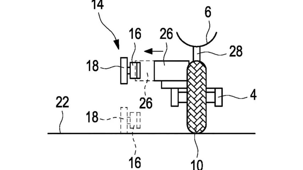 bmw imagine une moto fermée comme une capsule avec huit petites roues pour ne plus tomber à l’arrêt, et c’est sans doute l’idée la plus folle de son histoire récente 2