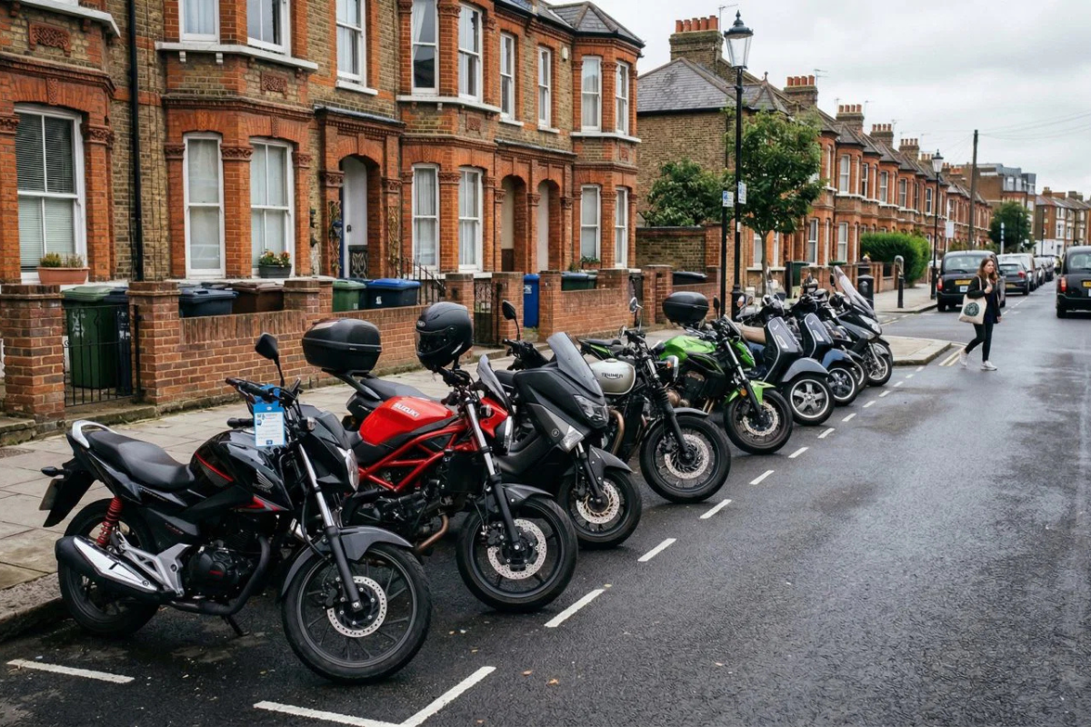 Des motards londoniens ont évité une augmentation de parking de 16 000 € par an avec une méthode insolite