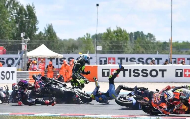 Aprilia explose en plein MotoGP : après le crash de Jorge Martín, son propre patron réclame une sanction encore plus lourde