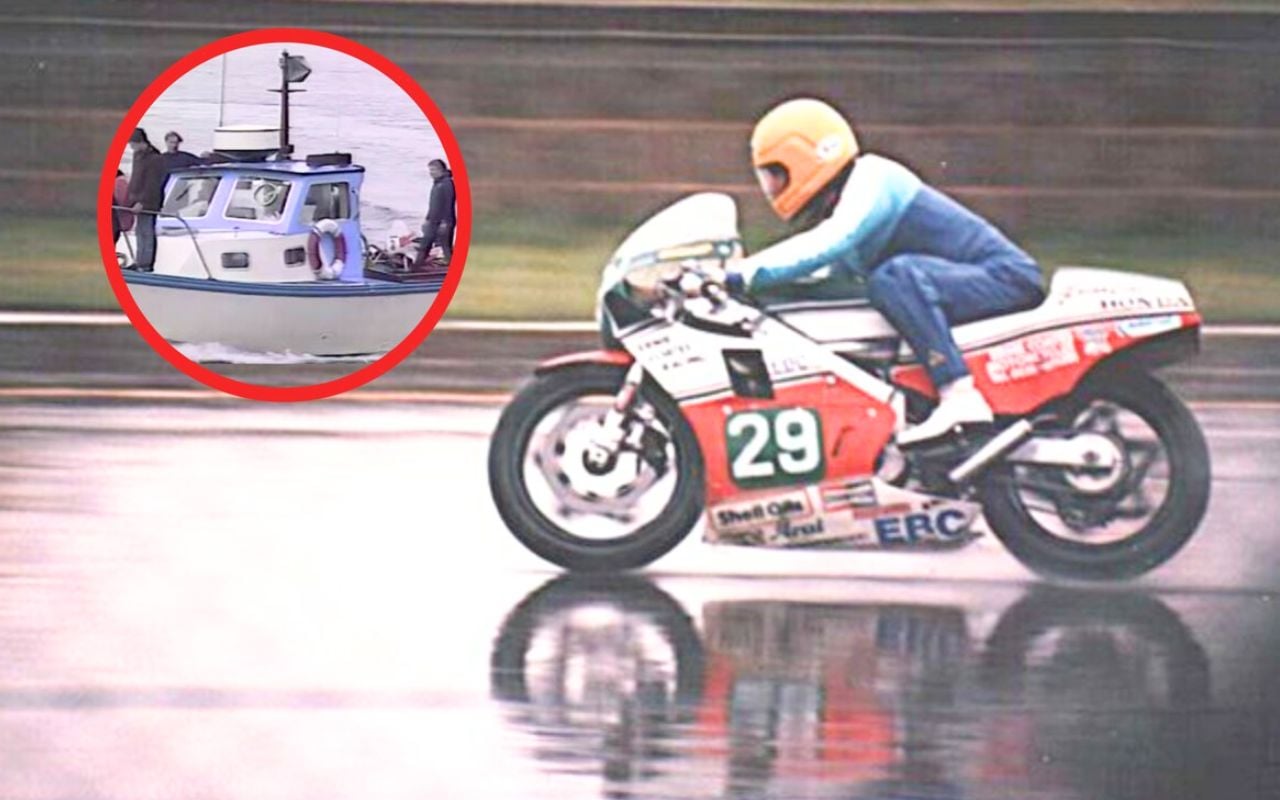 Le bateau coule avec toutes ses motos mais quelques jours plus tard, Joey Dunlop entre dans la légende du Tourist Trophy