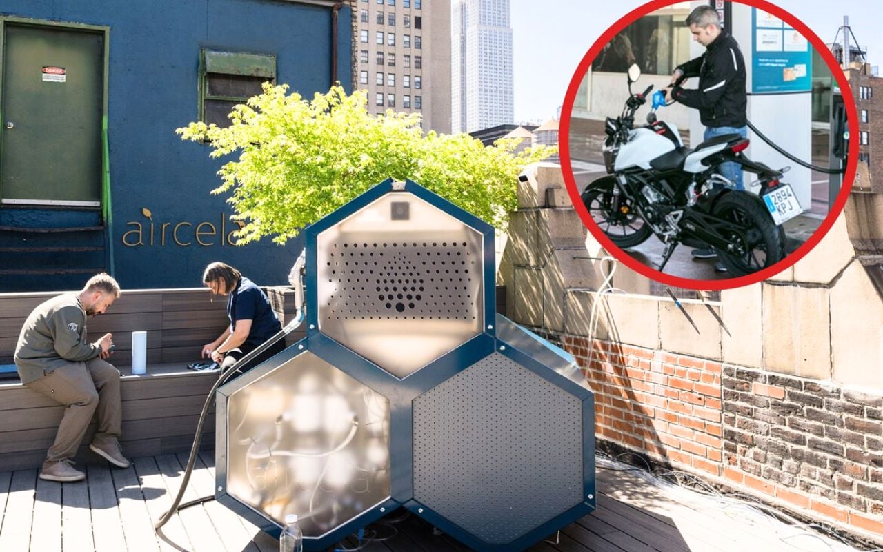 3,6 litres d'essence 95 fabriqués chaque jour à partir d'air, d'eau et d'électricité par un équipement modulaire encore expérimental