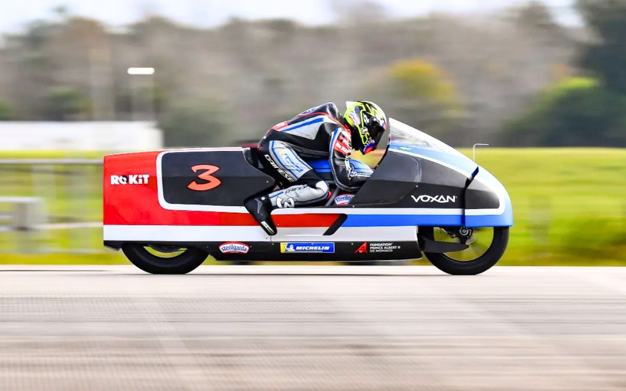 470,257 km/h en pointe, 455,737 km/h au record officiel : cette moto française détient des records que personne n'a réussi à battre depuis