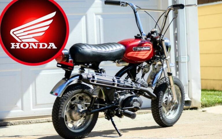 57 kg et 9 ch seulement, la plus petite Harley-Davidson de l'histoire est une copie de la Honda Monkey qui s'est vendue à près de 50 000 exemplaires