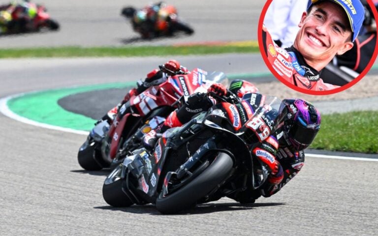 Jorge Martín et Aprilia dominent le MotoGP 2026 avec 208 points, mais la marque n'a jamais gagné le titre en catégorie reine et Marc Márquez remonte