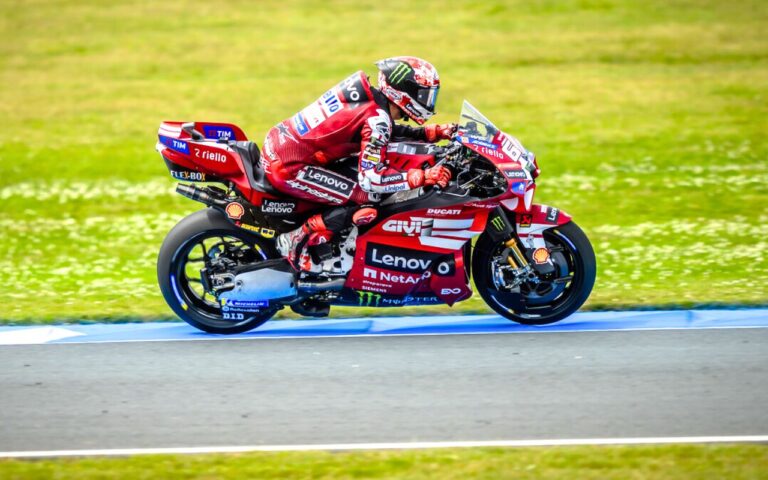 Le détail technique qui a relancé Bagnaia face à Márquez en 2026 : des freins Brembo de 355 mm exploitables sur tous les circuits