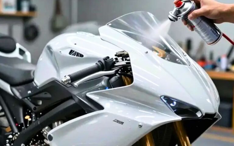 Peindre sa moto au garage : le meilleur matériel ne rattrape jamais une préparation bâclée, du dégraissage au vernis