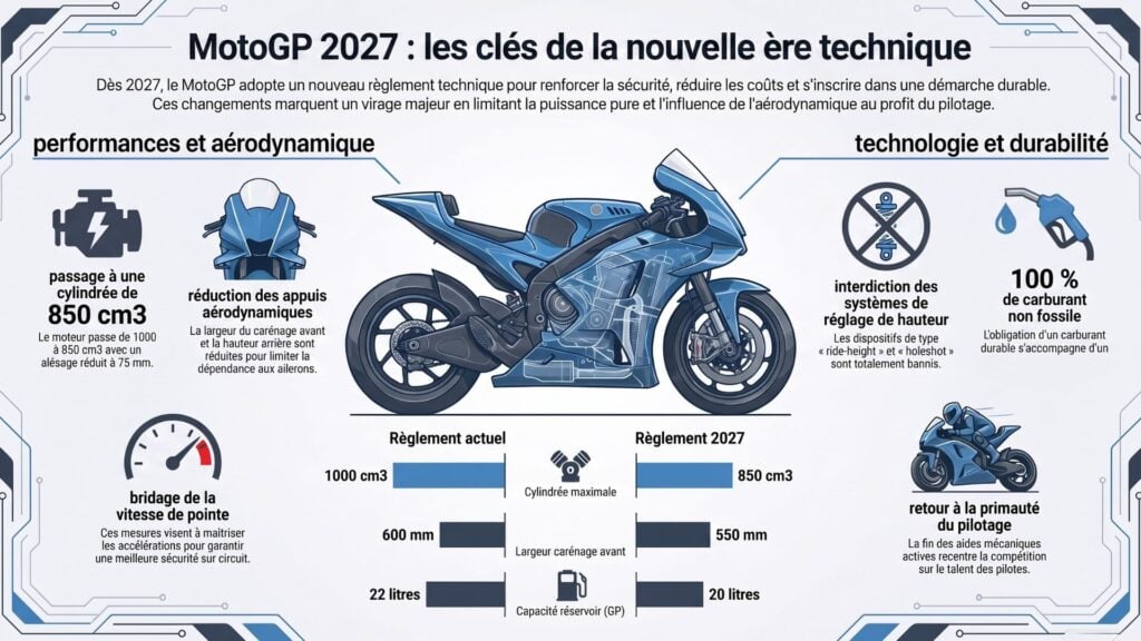 Moto GP 2027 : les clés de la nouvelle ère technique