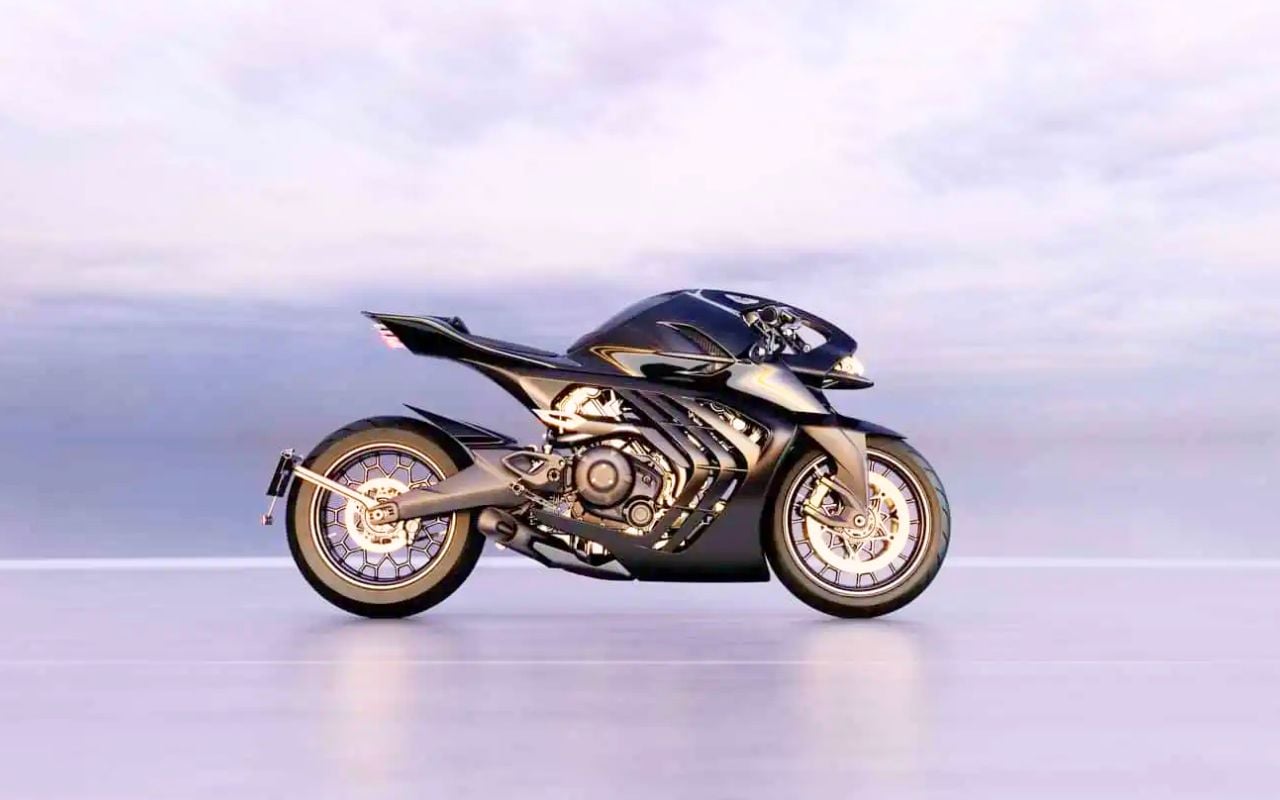 Aston Martin dévoile sa première moto de route, sans fourche et avec un cadre de 5 kilos